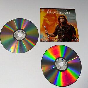 1995 BRAVE HEART MEL GIBSON LASER DISC